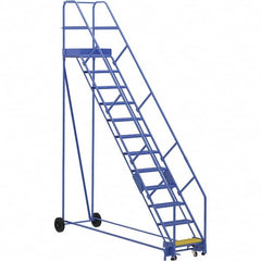 Vestil - 156" High 350 Lb Capacity 12 Step Ladder - Industrial Tool & Supply