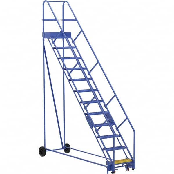 Vestil - 156" High 350 Lb Capacity 12 Step Ladder - Industrial Tool & Supply