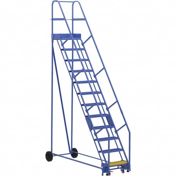 Vestil - 156" High 350 Lb Capacity 12 Step Ladder - Industrial Tool & Supply