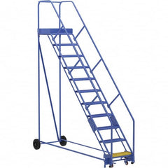 Vestil - 140" High 350 Lb Capacity 11 Step Ladder - Industrial Tool & Supply