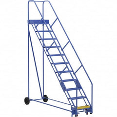 Vestil - 140" High 350 Lb Capacity 11 Step Ladder - Industrial Tool & Supply