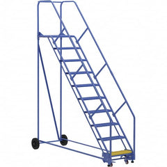 Vestil - 130" High 350 Lb Capacity 10 Step Ladder - Industrial Tool & Supply