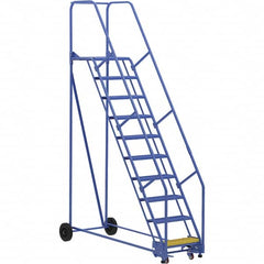 Vestil - 130" High 350 Lb Capacity 10 Step Ladder - Industrial Tool & Supply