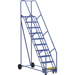 Vestil - 130" High 350 Lb Capacity 10 Step Ladder - Industrial Tool & Supply