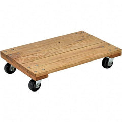 Vestil - 900 Lb Capacity Hardwood Dolly - 24" Long x 16" Wide - Industrial Tool & Supply