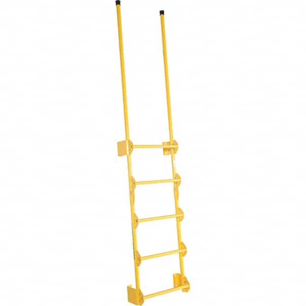Vestil - 101-1/2" High 300 Lb Capacity 5 Step Fixed Ladder - Industrial Tool & Supply