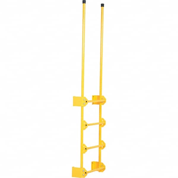 Vestil - 89-1/2" High 300 Lb Capacity 4 Step Fixed Ladder - Industrial Tool & Supply