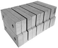 10 Pack Aluminum Vice Jaws - SBM - Part #  VJ-601-10 - Industrial Tool & Supply