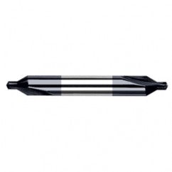 #2 × 2″ OAL 90 Degree Carbide Combined Drill and Countersink AlTiN - Industrial Tool & Supply