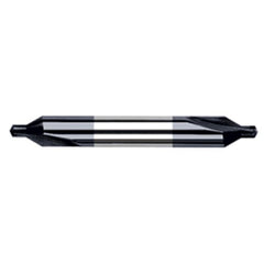 ‎#4 × 2-1/2″ OAL 82 Degree Carbide Combined Drill and Countersink AlTiN - Exact Industrial Supply