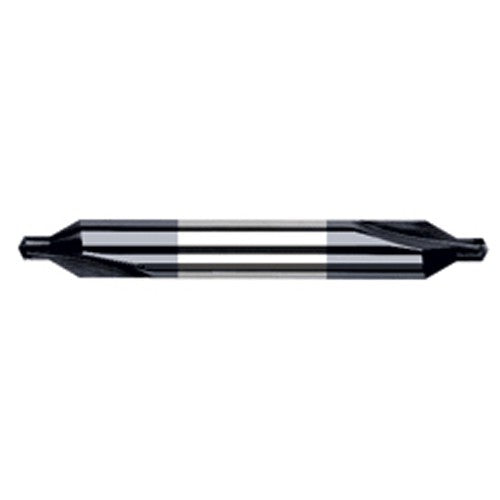 ‎#1 × 1-1/2″ OAL 60 Degree Carbide Combined Drill and Countersink AlTiN