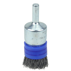 3/4″ Banded Crimped Wire End Brush, .0104″ Steel Fill - Industrial Tool & Supply