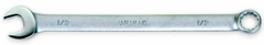 1-1/2" - Satin Chrome Combination Wrench - 12-Point - Industrial Tool & Supply