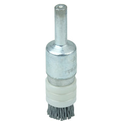 1/2″ Banded Nylox End Brush, .022/320SC Crimped Fill - Industrial Tool & Supply