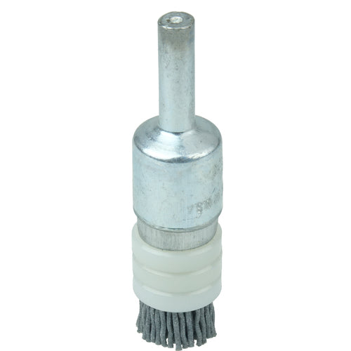 1/2″ Banded Nylox End Brush, .035/180SC Crimped Fill - Industrial Tool & Supply