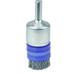 3/4″ Banded Nylox End Brush, .035/180SC Crimped Fill - Industrial Tool & Supply