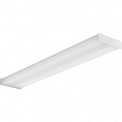 Lithonia Lighting - Wraparound Light Fixtures Lamp Type: LED Mounting Type: Surface Mount - Industrial Tool & Supply