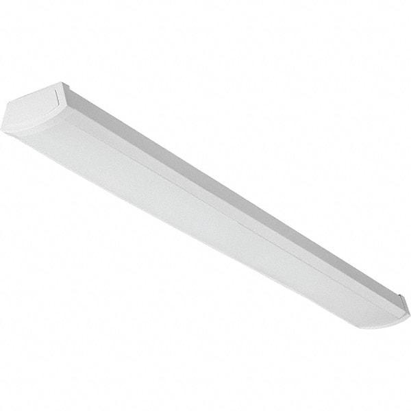 Lithonia Lighting - Wraparound Light Fixtures Lamp Type: LED Mounting Type: Surface Mount - Industrial Tool & Supply