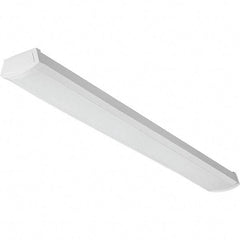 Lithonia Lighting - Wraparound Light Fixtures Lamp Type: LED Mounting Type: Surface Mount - Industrial Tool & Supply