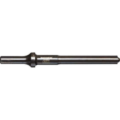 Mayhew - 7/16" Head Width, 6" OAL, Roll Pin Punch - Round Drive, Round Shank, Steel - Industrial Tool & Supply