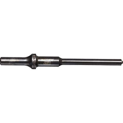 Mayhew - 5/16" Head Width, 6" OAL, Roll Pin Punch - Round Drive, Round Shank, Steel - Industrial Tool & Supply