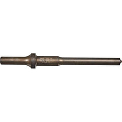 Mayhew - 3/8" Head Width, 6" OAL, Roll Pin Punch - Round Drive, Round Shank, Steel - Industrial Tool & Supply