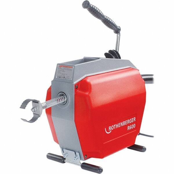 Rothenberger - Electric & Gas Drain Cleaning Machines Type of Power: Electric For Minimum Pipe Size: 0.780 (Inch) - Industrial Tool & Supply