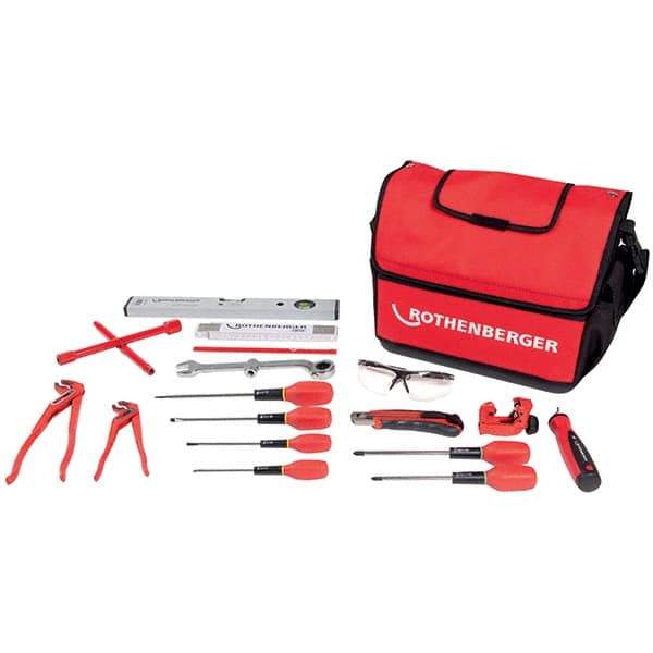 Rothenberger - Combination Hand Tool Sets Tool Type: Plumber's Tool Set Number of Pieces: 13 - Industrial Tool & Supply