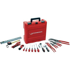 Rothenberger - Combination Hand Tool Sets Tool Type: Plumber's Tool Set Number of Pieces: 18 - Industrial Tool & Supply