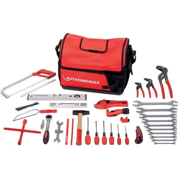 Rothenberger - Combination Hand Tool Sets Tool Type: Plumber's Tool Set Number of Pieces: 57 - Industrial Tool & Supply