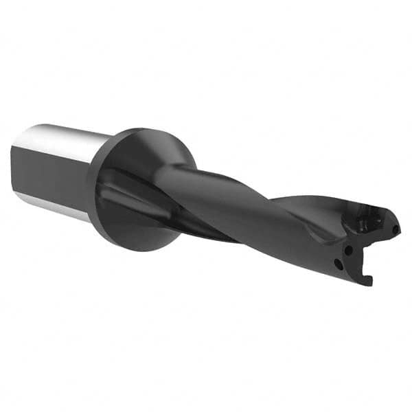 Allied Machine and Engineering - 2.598" Max Drill Depth, 4xD, 16.5mm Diam, Indexable Insert Drill - Industrial Tool & Supply