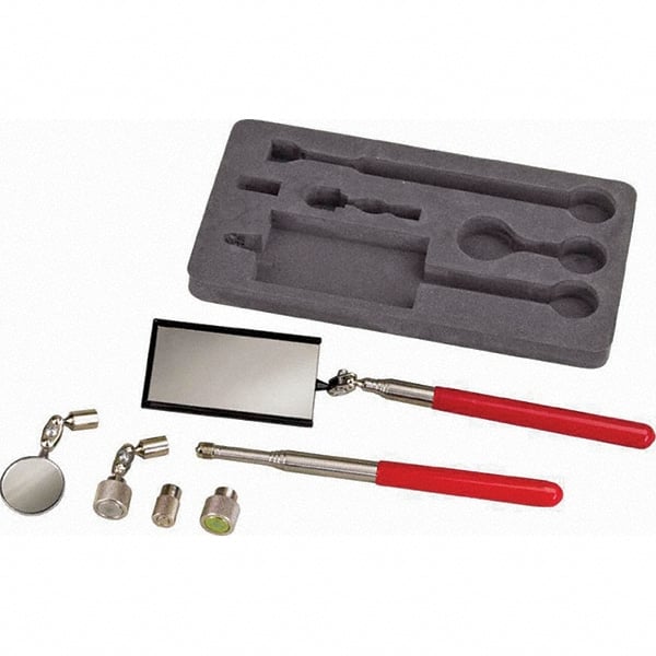 OTC - Inspection Mirror Sets Mirror Shape: Square Features: Magnifying - Industrial Tool & Supply