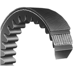 Bando - Section B, 3" Wide, 84" Outside Length, V-Belt - Neoprene Rubber, Black, Classic Banded, No. B80 - Industrial Tool & Supply
