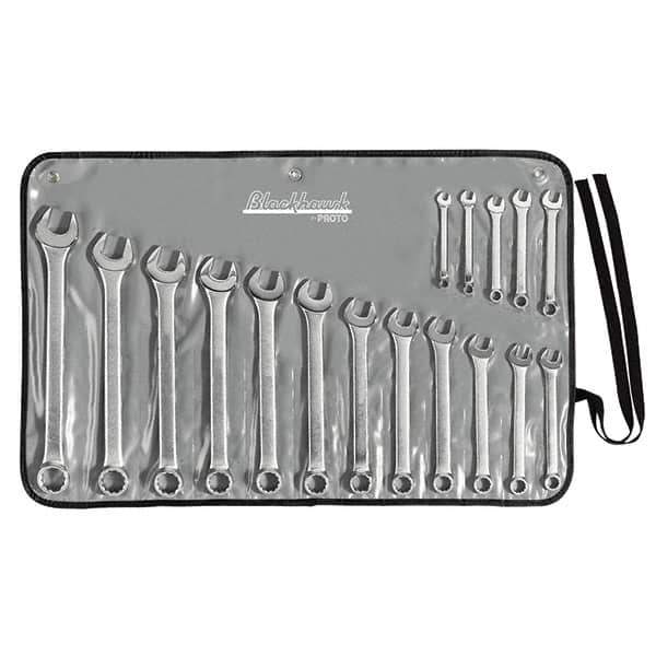Blackhawk by Proto - Wrench Sets Tool Type: Combination Wrench System of Measurement: Inch - Industrial Tool & Supply