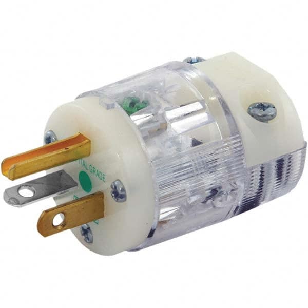 Hubbell Wiring Device-Kellems - Straight Blade Plugs & Connectors Connector Type: Connector Grade: Hospital - Industrial Tool & Supply