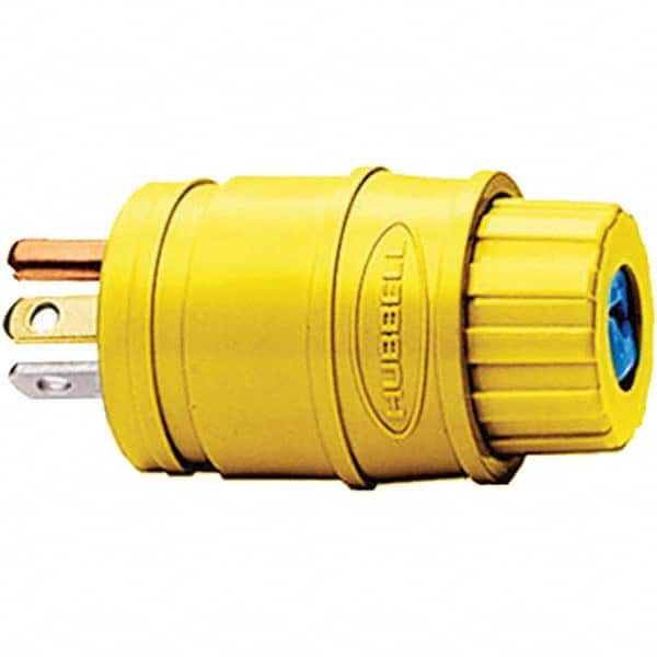 Hubbell Wiring Device-Kellems - Straight Blade Plugs & Connectors Connector Type: Plug Grade: Industrial - Industrial Tool & Supply