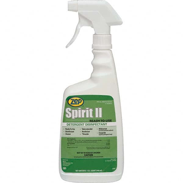 ZEP - All-Purpose Cleaners & Degreasers Type: Disinfectant Container Type: Bottle - Industrial Tool & Supply