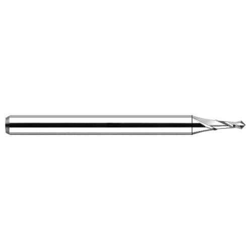 3/16″ × 2″ OAL 140 Degree Carbide Spotting Drill Uncoated - Exact Industrial Supply