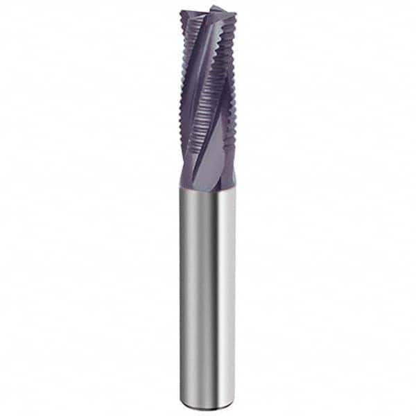 Guhring - Roughing & Finishing End Mills Mill Diameter (Inch): 1/4 End Type: Corner Chamfer - Industrial Tool & Supply