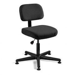 Bevco - 17 to 22" High Ergonomic Multifunction Chair - Industrial Tool & Supply