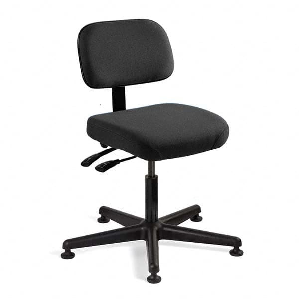 Bevco - 17 to 22" High Ergonomic Multifunction Chair - Industrial Tool & Supply