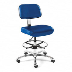 Bevco - 22-1/2 to 32-1/2" High Ergonomic Multifunction Chair - Industrial Tool & Supply