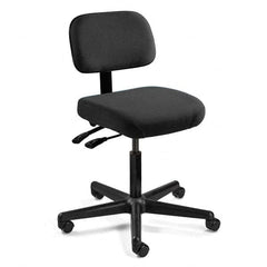 Bevco - 18 to 23" High Ergonomic Multifunction Chair - Industrial Tool & Supply
