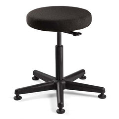 Bevco - Swivel & Adjustable Stools Type: Adjustable Backless Stool Base Type: Nylon - Industrial Tool & Supply