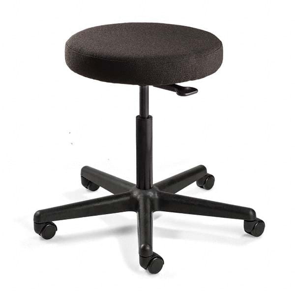 Bevco - Swivel & Adjustable Stools Type: Adjustable Backless Stool Base Type: Nylon - Industrial Tool & Supply