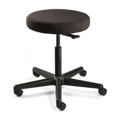 Bevco - Swivel & Adjustable Stools Type: Adjustable Backless Stool Base Type: Nylon - Industrial Tool & Supply