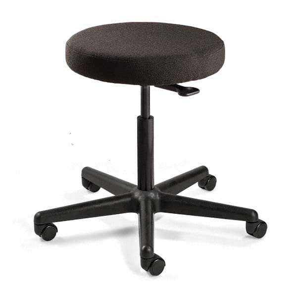 Bevco - Swivel & Adjustable Stools Type: Adjustable Backless Stool Base Type: Nylon - Industrial Tool & Supply