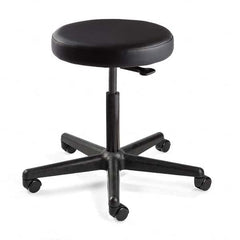 Bevco - Swivel & Adjustable Stools Type: Adjustable Backless Stool Base Type: Nylon - Industrial Tool & Supply
