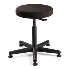 Bevco - Swivel & Adjustable Stools Type: Adjustable Backless Stool Base Type: Nylon - Industrial Tool & Supply