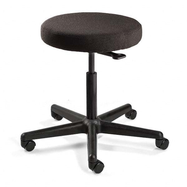 Bevco - Swivel & Adjustable Stools Type: Adjustable Backless Stool Base Type: Nylon - Industrial Tool & Supply